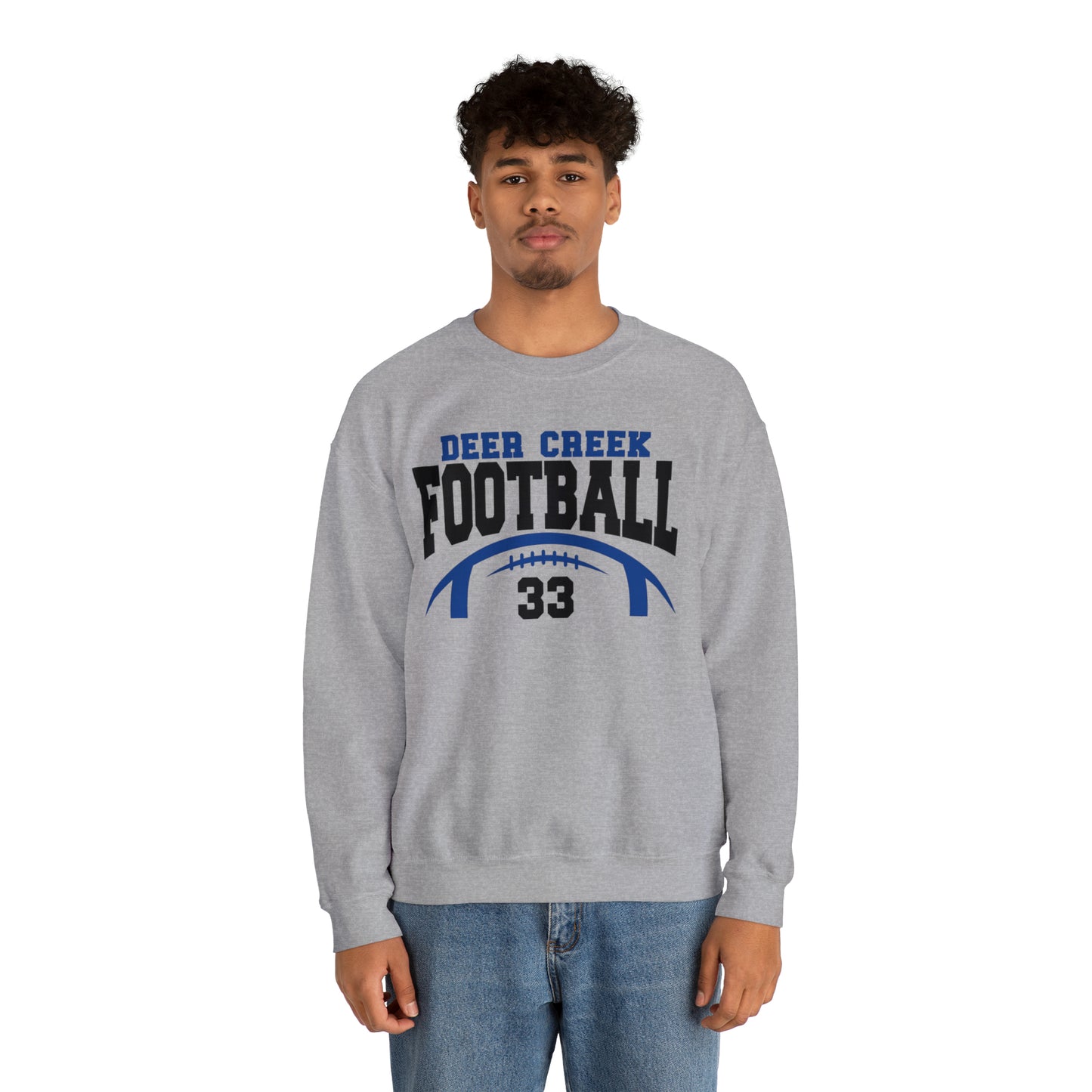 Customizable DC Football Arch Crewneck Sweatshirt