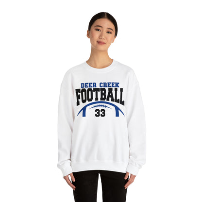 Customizable DC Football Arch Crewneck Sweatshirt