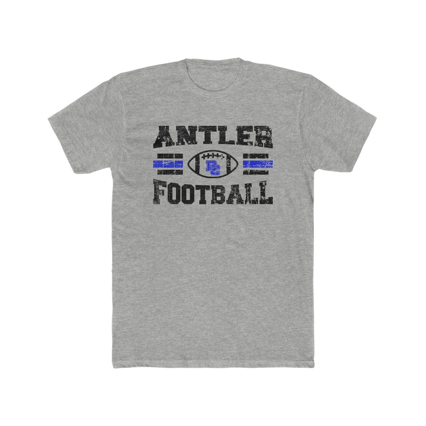 Antler Football Distressed Unisex Tshirt