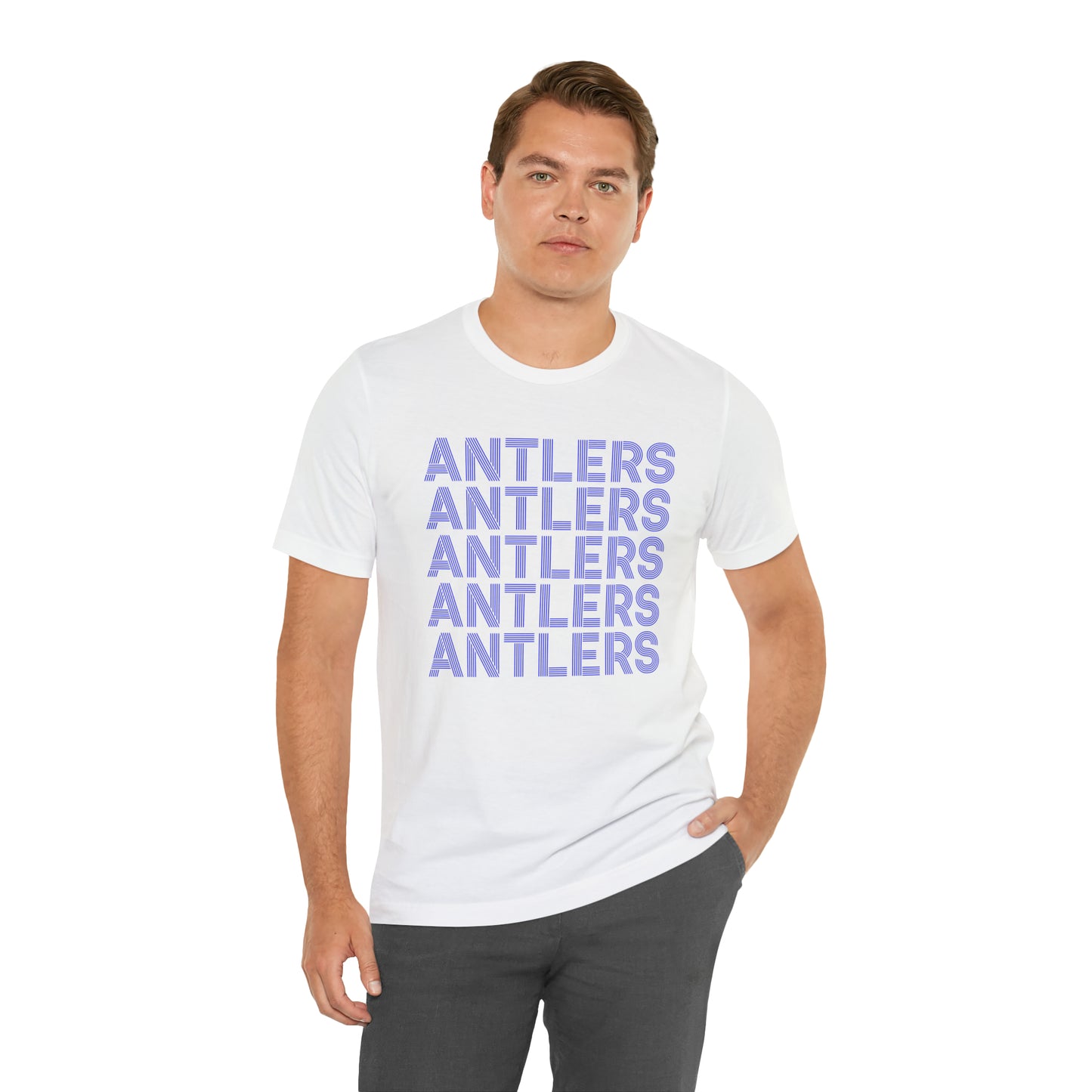 Antlers on Repeat Unisex TShirt