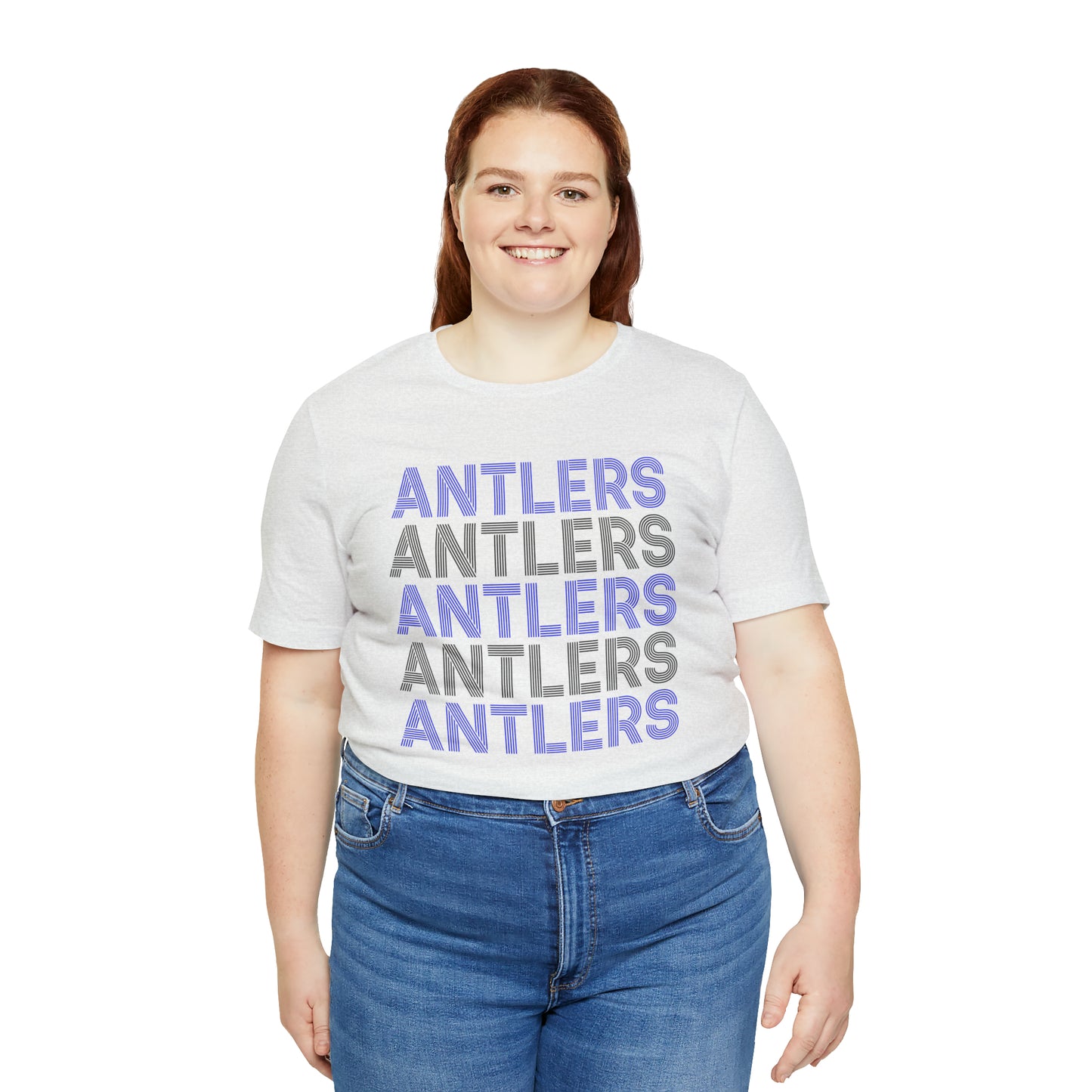 Antlers on Repeat Unisex TShirt