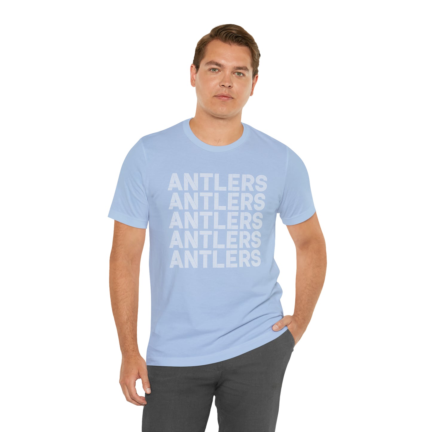 Antlers on Repeat Unisex TShirt