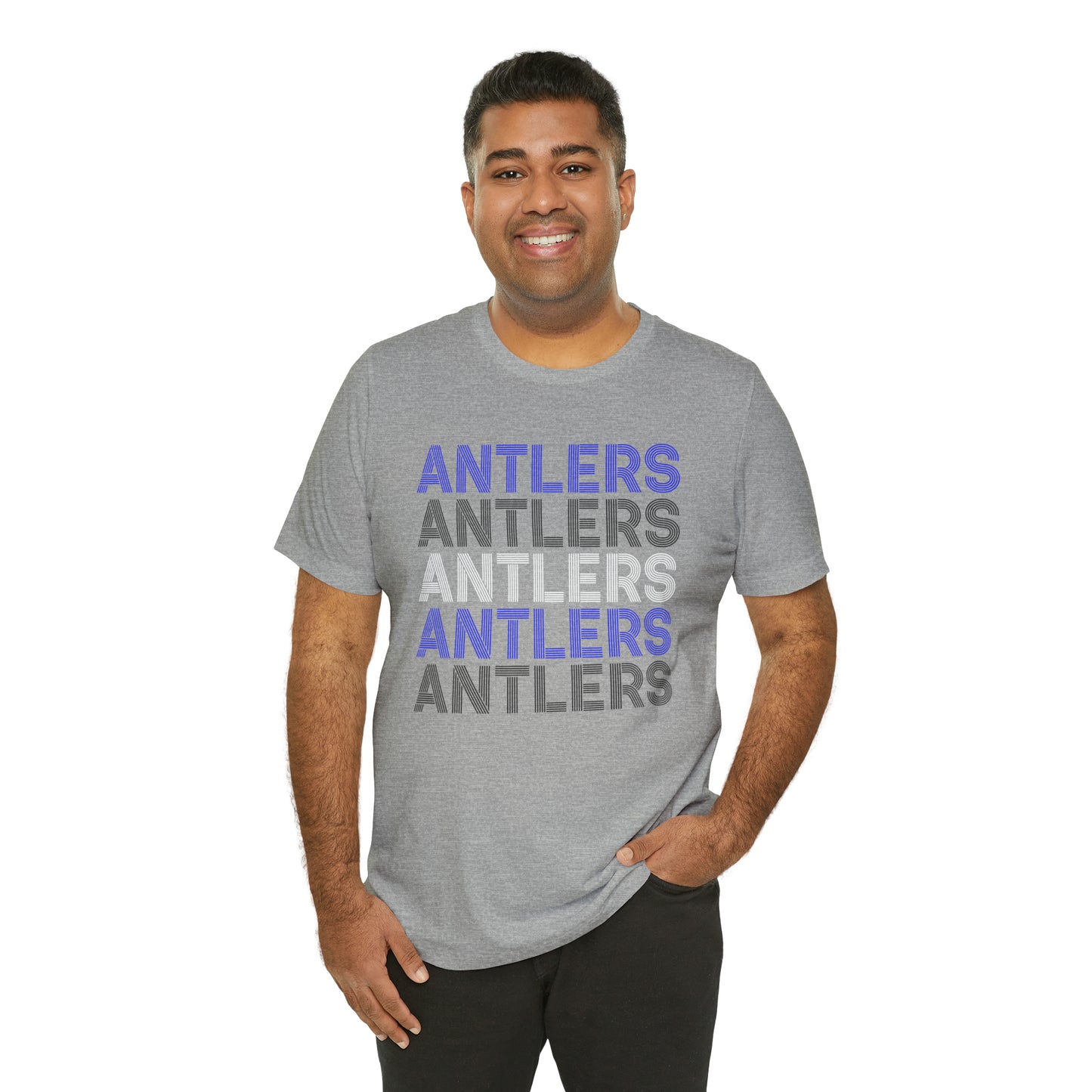 Antlers on Repeat Unisex TShirt