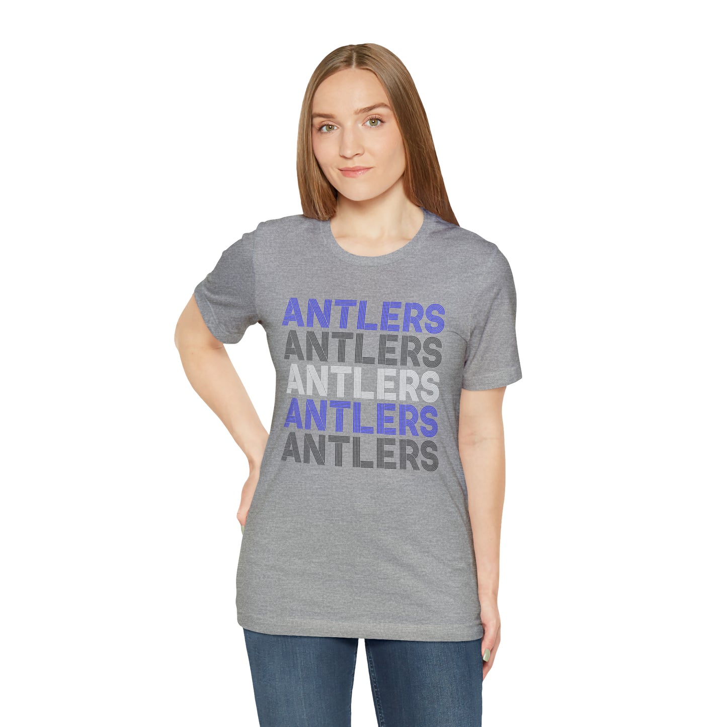 Antlers on Repeat Unisex TShirt