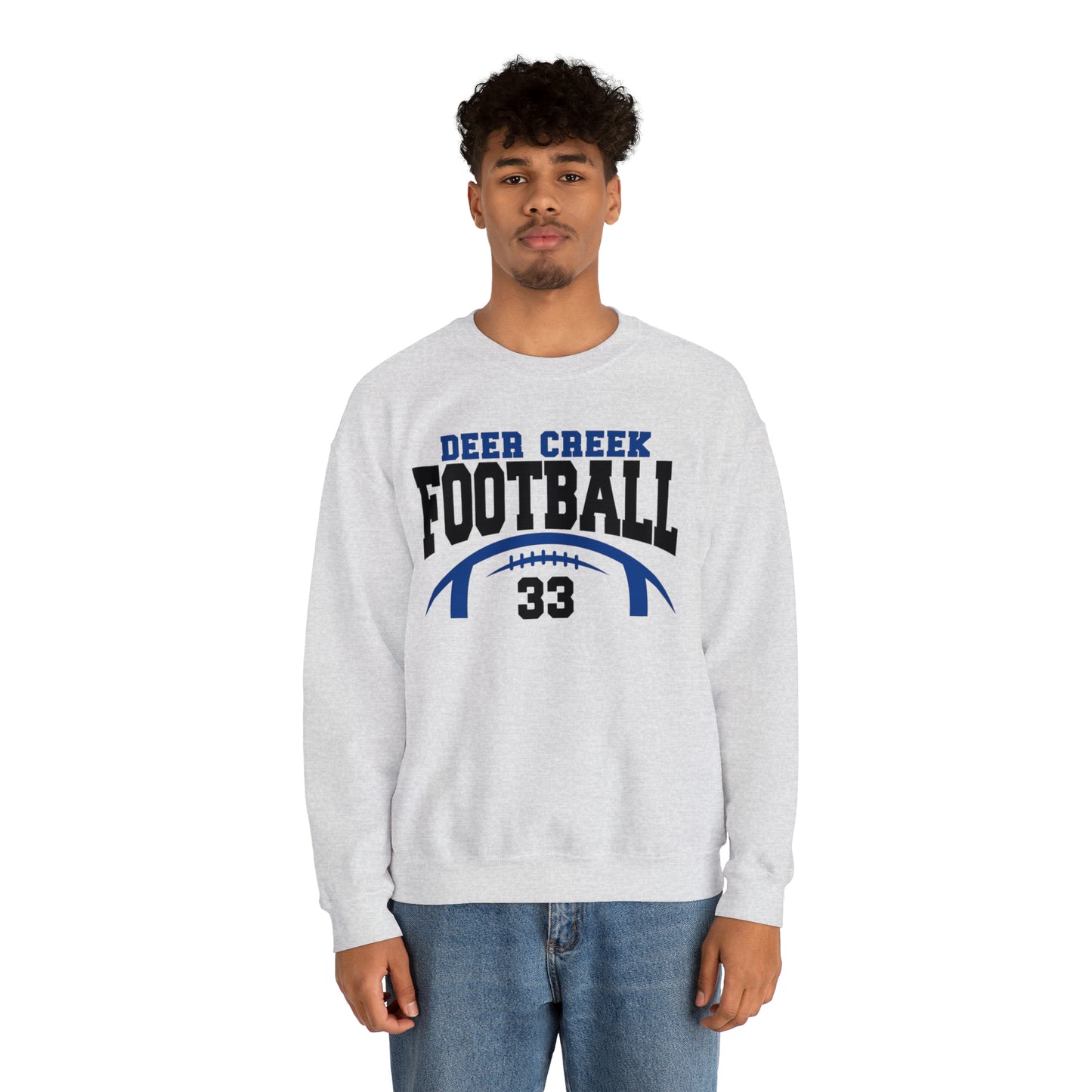 Customizable DC Football Arch Crewneck Sweatshirt