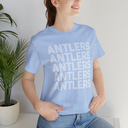 Antlers on Repeat Unisex TShirt