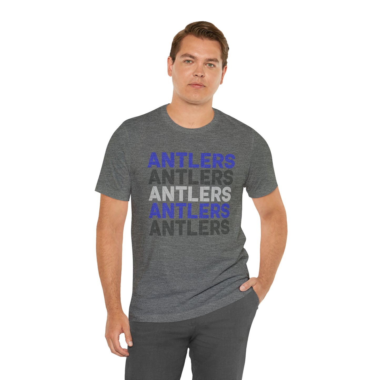 Antlers on Repeat Unisex TShirt