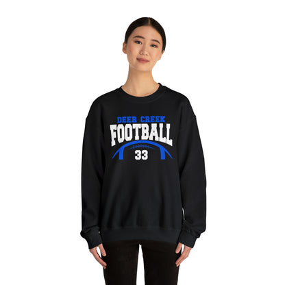 Customizable DC Football Arch Crewneck Sweatshirt