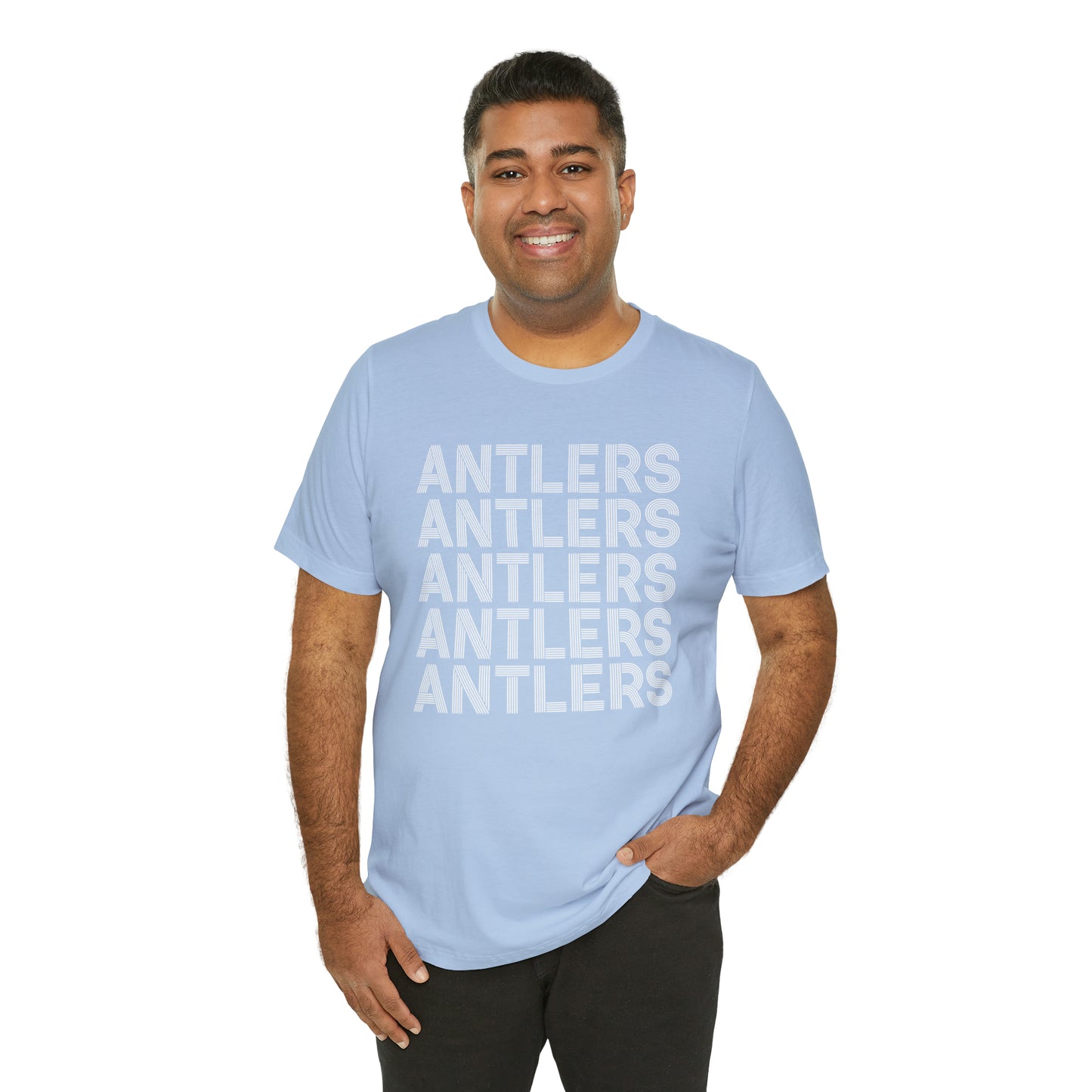 Antlers on Repeat Unisex TShirt