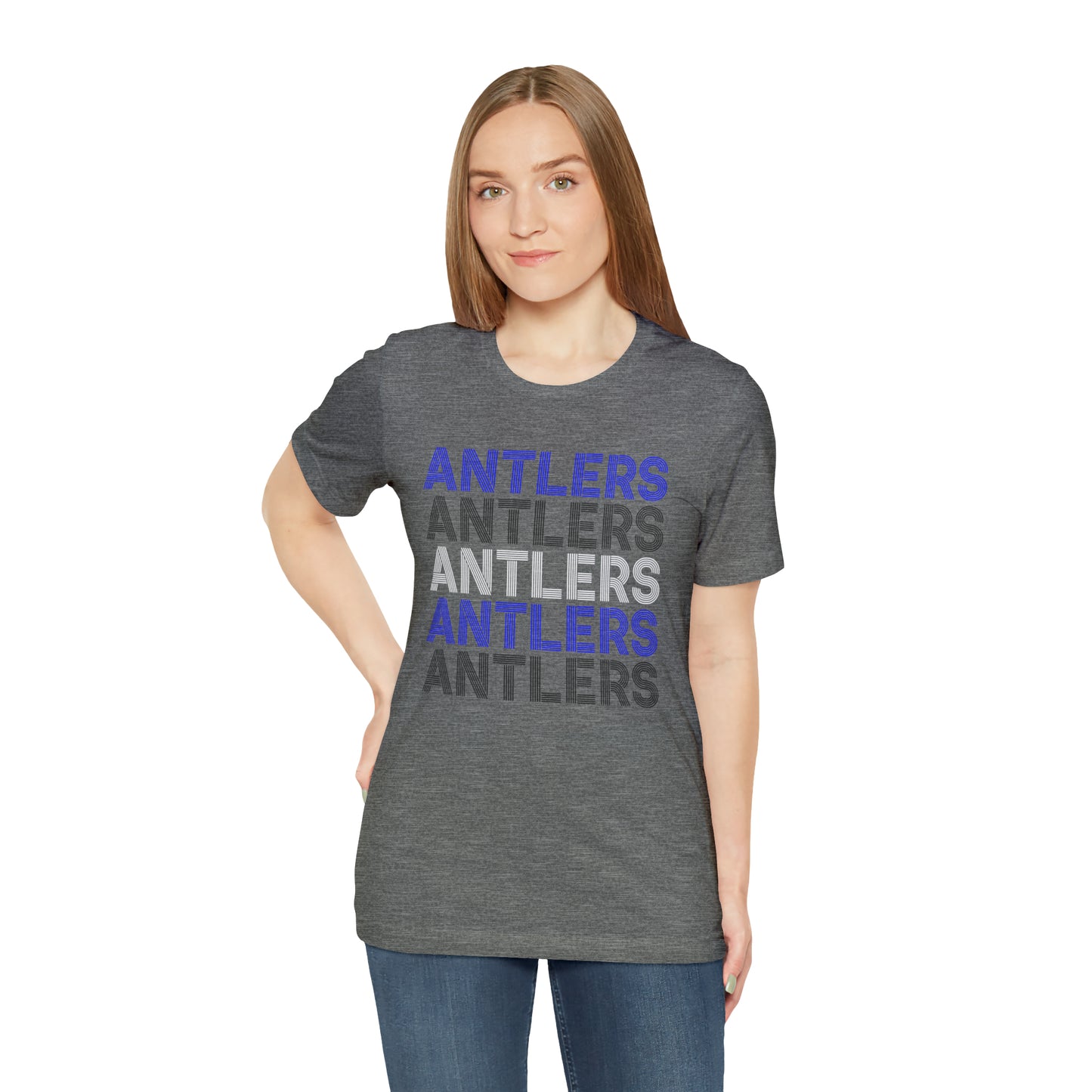 Antlers on Repeat Unisex TShirt