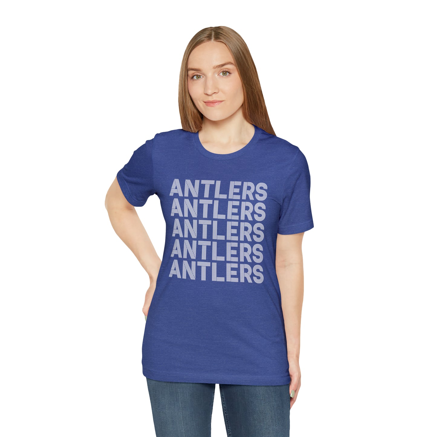 Antlers on Repeat Unisex TShirt