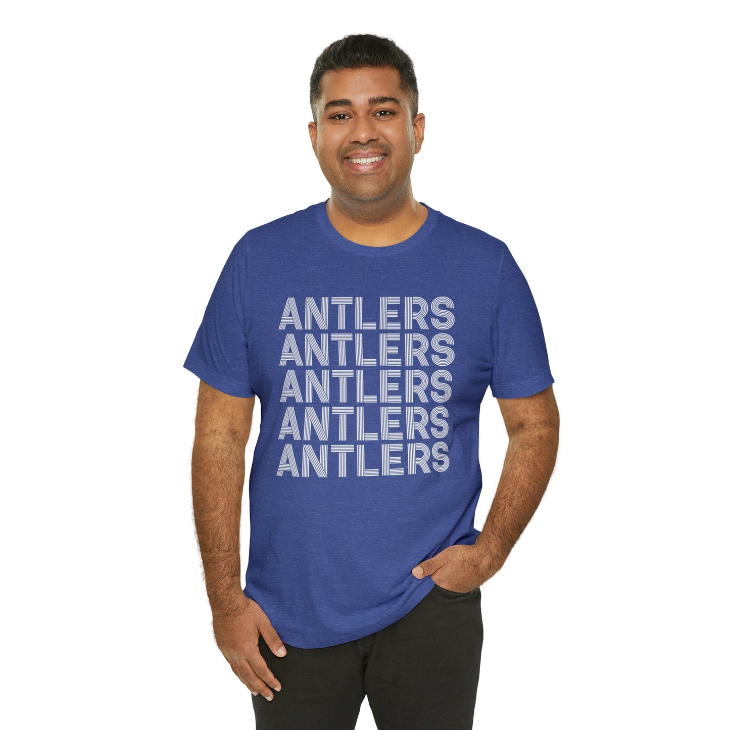 Antlers on Repeat Unisex TShirt