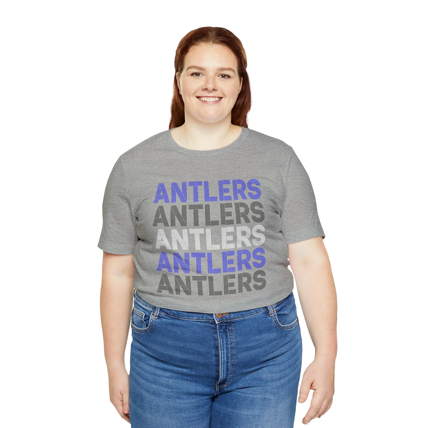 Antlers on Repeat Unisex TShirt