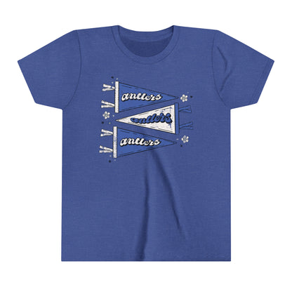 Antlers Pennant Youth Tshirt