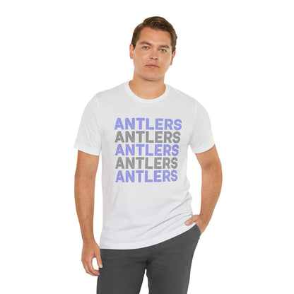 Antlers on Repeat Unisex TShirt